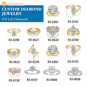 Anillo Apilable de Oro Sólido de 18K con Zafiro Creado en Laboratorio con Corte de Pera y Halo de Diamantes Cultivados en Laboratorio, Anillo de Boda Vintage - Product Image 6