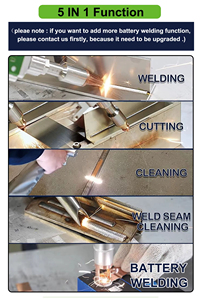 Máquina de Soldadura Láser 4 en 1 de 3000W, Cortadora, Limpiadora, Eliminadora de Óxido, Soldador Láser de Fibra - Product Image 4