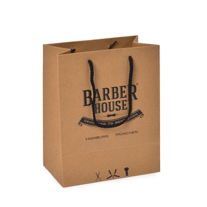 Bolsas de Papel Kraft Ecológicas, Reciclables y Biodegradables al por Mayor de Fábrica, con Logotipo Personalizado Impreso, para Empaque de Herramientas Cosméticas y Pelucas - Product Image 1