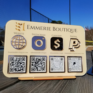 Código QR escaneable 4 Iconos Código Qr Multi Qr Code Sign para negocios Redes sociales Sign Instagram <span class=keywords><strong>Icon</strong></span> - Product Image 1