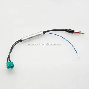 For Volkswagen/BMW dual head FAKRA RF radio antenna converter head converter line automotive FM antenna