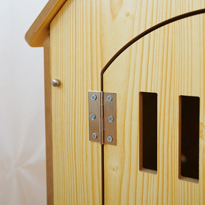 Nichoir pour chien en bois d'extérieur avec clôture, niche pour chien en bois pour intérieur, adapté à toutes les saisons - Product Image 4
