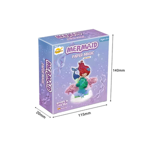 DIY מראה בתולת ים קריסטל גידול עץ חג המולד לילדים צבע מותאם אישית גזע למידה וחינוך צעצועי מתנות לילדה - Product Image 2