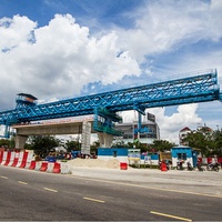 Grúa pórtico de lanzamiento de vigas tipo truss de 900 toneladas para proyectos de construcción de puentes