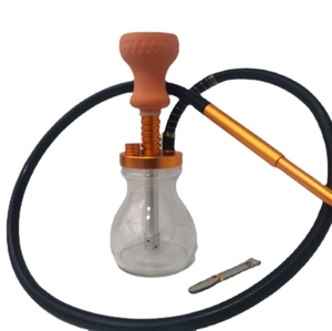Nouveau modèle 2024 – Chicha portable écologique en plastique laqué, kit mini narguilé de voyage, modèle USA Mairun USA 823 - Product Image 6