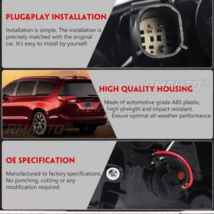 Left Right Rear <b>LED</b> Taillamp Tail <b>Lights</b> Assembly Wide <b>Light</b> <b>Corner</b> Lamp For Chrysler Pacifica 2017-2020 68229028AD CH2805113 - Product Image 5