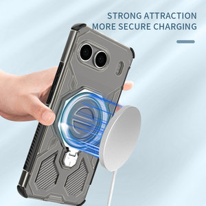 เคสใสแบบแม่เหล็กพร้อมวงแหวนหมุนได้สำหรับ <span class=keywords><strong>OnePlus</strong></span> <span class=keywords><strong>Nord</strong></span> 4 5G รองรับการชาร์จไร้สาย ป้องกันแรงกระแทก - Product Image 5