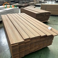 Planches de terrasse en composite WPC en gros, co-extrusion, imperméables pour projets commerciaux, dalles de terrasse WPC