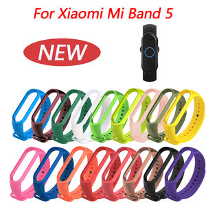 Sostituito cinturino in silicone multi colori per la scelta per <span class=keywords><strong>mi</strong></span> <span class=keywords><strong>band</strong></span> <span class=keywords><strong>5</strong></span> intelligente orologio intelligente braccialetto intelligente - Product Image 4