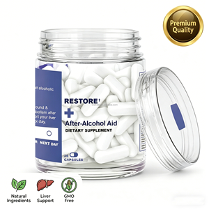 Capsules de soutien à la récupération à base d'<span class=keywords><strong>alcool</strong></span> végétal naturel, 36 unités, complément alimentaire pour la protection du foie et un métabolisme rapide - Product Image 5