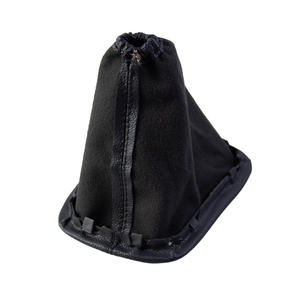 Funda Protectora de Polvo para Palanca de Cambios de Cuero PU Negro para Autos Toyota Modelo General FCXN-H48 - Product Image 5