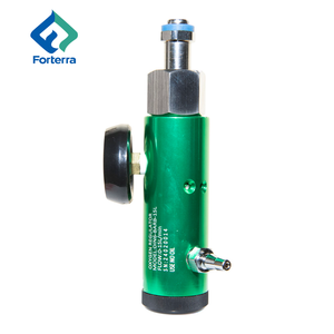 Regulador de cilindro de oxígeno médico de rosca BS3 personalizado, regulador de oxígeno de latón para uso doméstico, inhalador de oxígeno, medidor de flujo - Product Image 5