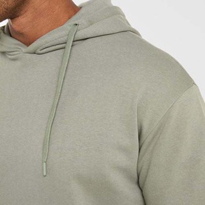 Ensemble sweat à capuche et short pour homme, en coton, tenue de sport, coupe décontractée - Product Image 2