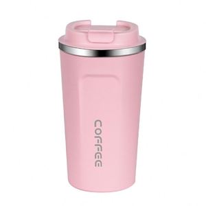 โลโก้ BPA FREE เป็นมิตรกับสิ่งแวดล้อม ทนทาน ขนาด 380 มล. 510 มล. แก้วน้ำเก็บความร้อนสุญญากาศ สแตนเลส 304 พร้อมฝาปิด สำหรับกาแฟและน้ำ  แบบกำหนดเองได้ - Product Image 1