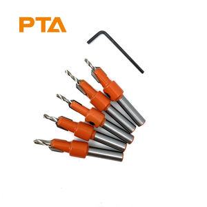 HSS зенковки сверло самостоятельно шуруп с коническим отверстием производства жесткий винт для столярных работ Круглый хвостовик зенкер древесины Расширитель отверстий - Product Image 4