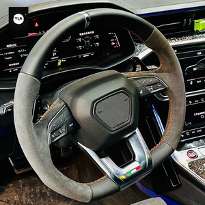 Volant de style sport en fibre de carbone YLC LED pour Lamborghini Huracan Gallardo URUS <span class=keywords><strong>Aventador</strong></span> - Product Image 5