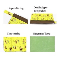 Sac humide PUL à double poche pour bébé pochette à poussière pour couches utilisée quotidiennement