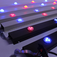 Lumière LED Pixel SPI WS2811 30mm, Lumière Diamant en Aluminium, Lumière de Scène LED 3D, IP65, Programmable, Guirlande Lumineuse Pixel RGB pour Noël