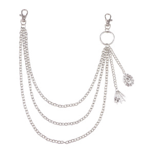 Spider Web Pendant Multi Layer Metal <b>Trouser</b> <b>Chain</b> Tibetan Silver Waist <b>Chain</b> Casual Hip Hop Denim Accessory - Product Image 5