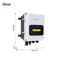 Pompe à eau submersible solaire Deye en acier inoxydable pour forage de puits profond, irrigation DC pour ferme, jardin et maison, avec onduleur