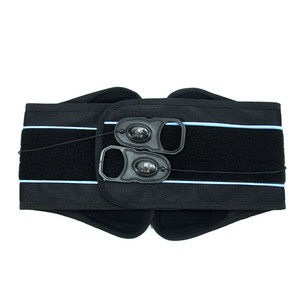 फिटनेस कमर बेल्ट भारोत्तोलन पुल रस्सी कमर बेल्ट स्क्वाट समर्थन लुंबर कशेरुका काले कमर बेल्ट - Product Image 6