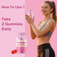 Gummies de collagène OEM ODM pour cheveux, peau et ongles – Protéines de collagène multiples (types I, II, III, V, X) avec biotine et vitamine C
