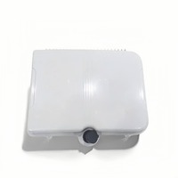Boîtier de terminaison et de distribution de télécommunications FTTH extérieur 24 fibres, en ABS+PC, pour montage sur poteau/mur, pour fibre optique