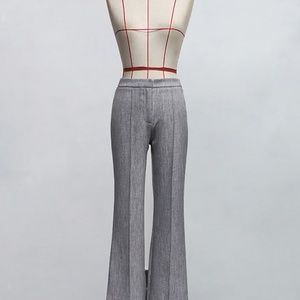 Pantalones de Mujer al por Mayor, Personalizados OEM/ODM, de Cintura Alta, Pierna Ancha, Estilo Casual y a la Moda - Product Image 2