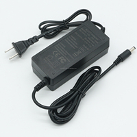 Adaptateur d'alimentation AC/DC 12V 6A LED pour caméra CCTV et bande LED PC et matériau ABS pour connexion de bureau Adaptateurs d'alimentation 72W