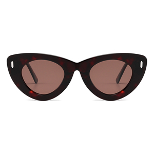 Gafas de Sol Cat Eye con Logotipo Personalizado, Montura Completa, Protección UV400, Lentes de Color Personalizables para Mujer, Estilo Casual - Product Image 6