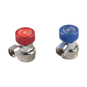 Acoplador Rápido Ajustable de Refrigerante R134a con Válvula Manual de Latón para Sistemas de Aire Acondicionado Automotriz - Product Image 4