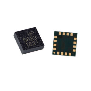 Sensor Magnético Triaxial QMC5883, Chip IC con Sensor Hall, LGA-16, QMC5883P - Product Image 1