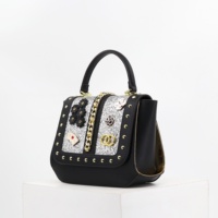 Sac à main pour femmes en diamants, sac à main de créateur pour femmes, sac à main de qualité unique pour femmes, sacs à main de luxe à bandoulière unique, 24 cm