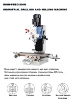 Zx16 Zx32 Tandwiel Kop Freesmachine Boormachine Kolom Boormachine Freesmachine
