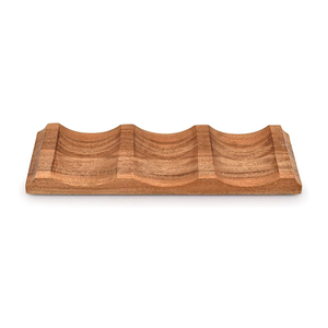 Casiers à vin de table Armoire de comptoir en bois d'acacia Porte-vin Étagère de <span class=keywords><strong>rangement</strong></span> du vin pour bar de cuisine, garde-manger, <span class=keywords><strong>cave</strong></span> à vin - Product Image 2