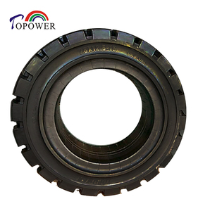 28x12.5-15 solido pneumatico solido carrello elevatore pneumatico resistente durevole per la costruzione di cantieri Container porto e uso industriale - Product Image 1