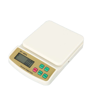 SF-400 Digitale Küchen waage 5kg 10kg Kapazität 1g Auflösung Günstige ABS Kunststoff Hintergrund beleuchtung Waage Wiegen Batterie betrieben Klein - Product Image 1