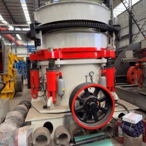 Britador Cônico Hidráulico Estacionário de Cilindro Único de Alta Capacidade 250t/h - Equipamento para Mineração de Brita de Pedreira e Minério de Ouro/Ferro - Product Image 4