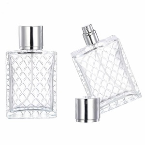 50ML perfume glass <b>bottle</b> <b>spray</b> perfume subpackage <b>bottle</b> perfume replacement <b>bottle</b> big brand perfume <b>empty</b> <b>bottle</b> - Product Image 1