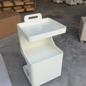 Beauty Wholesale Beauty Salon Trolley Cart Modern <b>Light</b> Luxury Fashion Special-shaped Tool Cart for Sale - Product Image 6