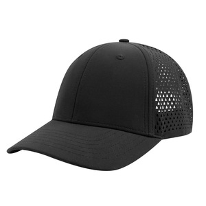 Baseball Cap Black Quick Dry Breathable Mesh Back Sun Protection Sports Hat - Product Image 1