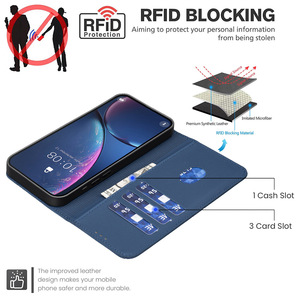 Étui de téléphone portable <span class=keywords><strong>avec</strong></span> portefeuille magnétique en cuir PU <span class=keywords><strong>avec</strong></span> porte-cartes pour Samsung Galaxy S26 S25 S24 S23 <span class=keywords><strong>S22</strong></span> Ultra - Product Image 4