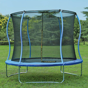 Parque al aire libre trampolines 12 pies niños populares y adultos diseño 14 pies tranpoline saltar chico trampolín al aire libre con recinto de red - Product Image 4