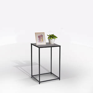 Tavolino da Caffè Mod. GOTA CM 30X30 H. 54.5 NERO - Product Image 1