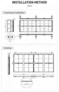 Kapalı reklam HD <span class=keywords><strong>LED</strong></span> şeffaf cam ekran örgü şeffaf <span class=keywords><strong>Led</strong></span> ekran için 3.9mm-7.8mm DJ <span class=keywords><strong>Video</strong></span> duvar dükkanı pencere merkezi - Product Image 4