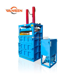 Máquina Empacadora Hidráulica Vertical Eléctrica para Botellas de Plástico de Desecho, Ropa Vieja y Embalaje - Product Image 1