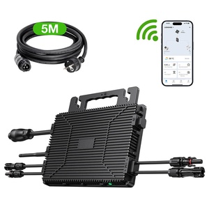 Microinversor de Conexión a Red de 800W 230V para UE, Salida Única, WIFI, IP67 Impermeable, 92% de Eficiencia, Onda Sinusoidal Pura, Energía Solar para Balcón/Techo - Product Image 1