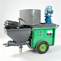 Machine à projeter du ciment et du béton de haute résistance avec capacité de travail continu pour les grands projets