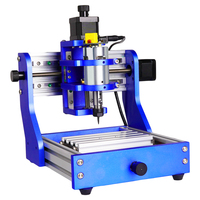 Paket Dirakit Rel Persegi Kecil LY CNC 1310 PRO Bingkai Logam Penuh Desktop Pcb Mesin Penggilingan Ukiran Kayu Diy Mini Cnc
