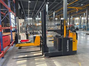 Apiladores Eléctricos de Horquilla para Levantar y Mover Materiales, Elevador Manual Rentable para Uso en Almacenes - Product Image 6